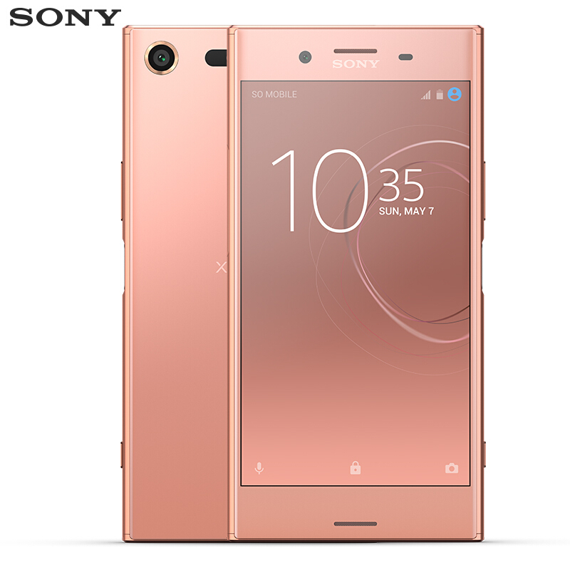 SONY/索尼XZ Premium(G8142)手机 港版带发票 移动联通双4G音乐拍照智能手机双卡双待4+64GB粉色
