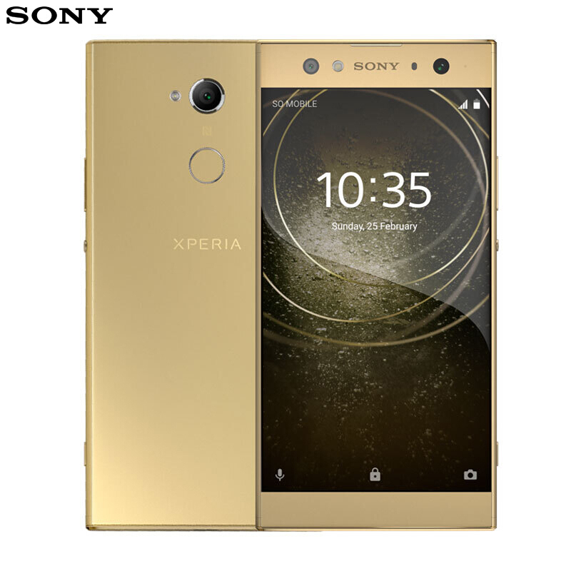 SONY/索尼XA2 Ultra(H4233)手机 港版 双卡双待 前置双摄 移动联通双4G音乐拍照手机4+64GB金色