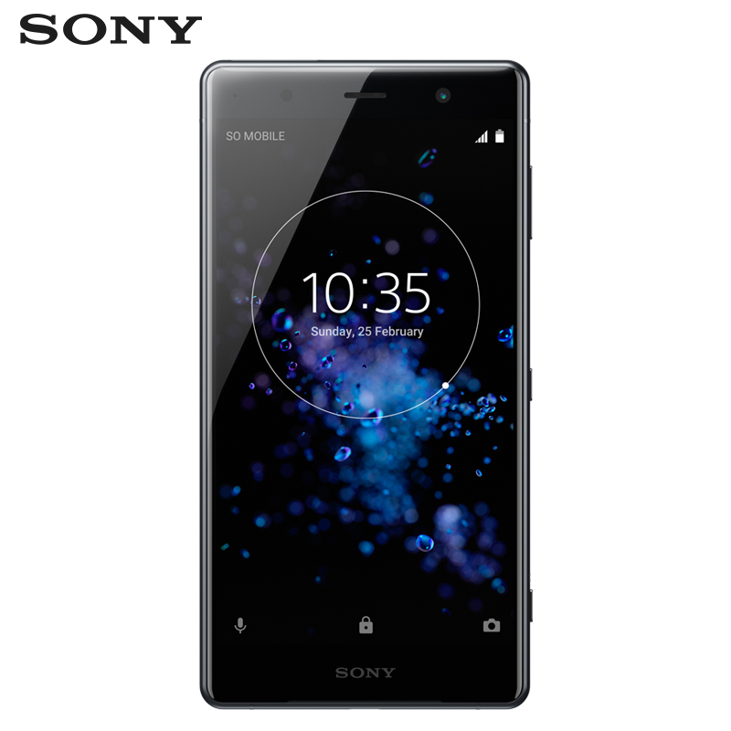 SONY/索尼XZ2 Premium(H8166)手机 港版 双卡双待骁龙845 移动联通双4G拍照手机6+64GB黑色