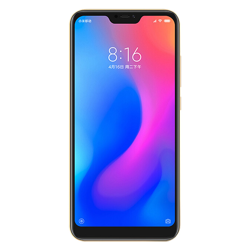 mi/小米 红米6Pro 移动联通电信全网通4G 智能手机双卡双待 流沙金 全网通(4G+32G)