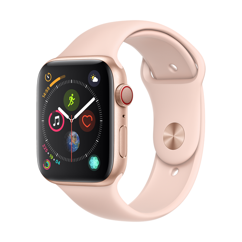 Apple/Apple Watch Series 4s智能心率电话手表 GPS2018新款 40mm 基础版 粉砂色
