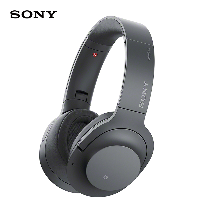 SONY/索尼WH-H900N无线蓝牙耳机 头戴式 Hi-Res降噪耳机 NFC 快速充电 手机音乐游戏耳机 灰黑色