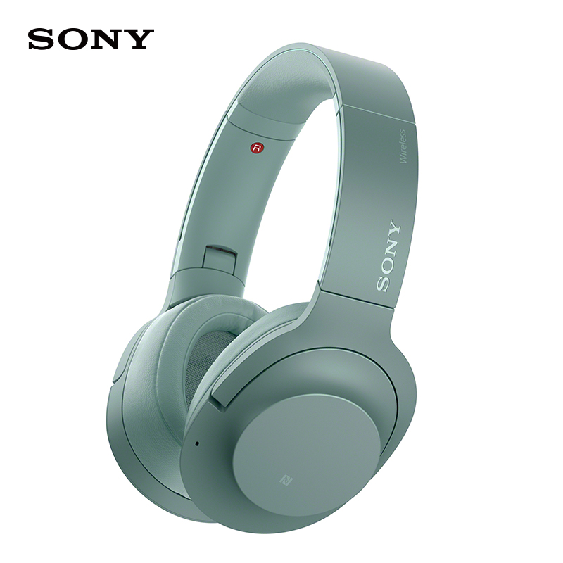 SONY/索尼WH-H900N无线蓝牙耳机 头戴式 Hi-Res降噪耳机 NFC 快速充电 手机音乐游戏耳机 薄荷绿