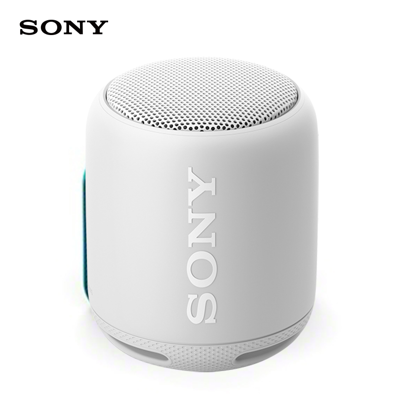 SONY/索尼SRS-XB10无线蓝牙音响 支持NFC 迷你便携 IPX5防水设计 重低音蓝牙音箱 白色
