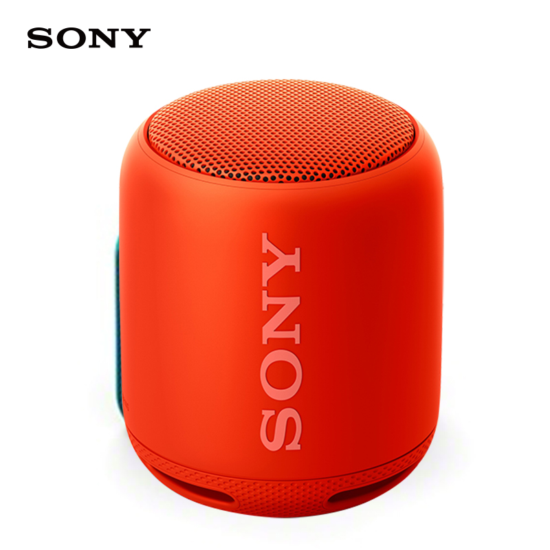 SONY/索尼SRS-XB10无线蓝牙音响 支持NFC 迷你便携 IPX5防水设计 重低音蓝牙音箱 红色