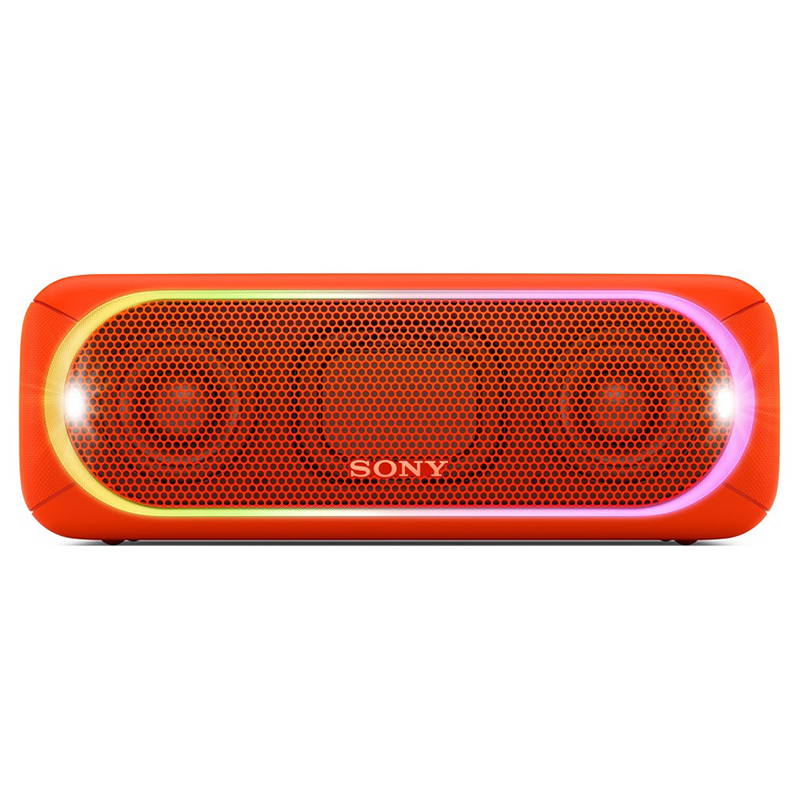SONY/索尼SRS-XB30无线蓝牙音响 NFC触连 重低音立体声 防水设计 便携式迷你户外音箱 红色