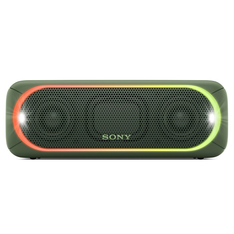SONY/索尼SRS-XB30无线蓝牙音响 NFC触连 重低音立体声 防水设计 便携式迷你户外音箱 绿色