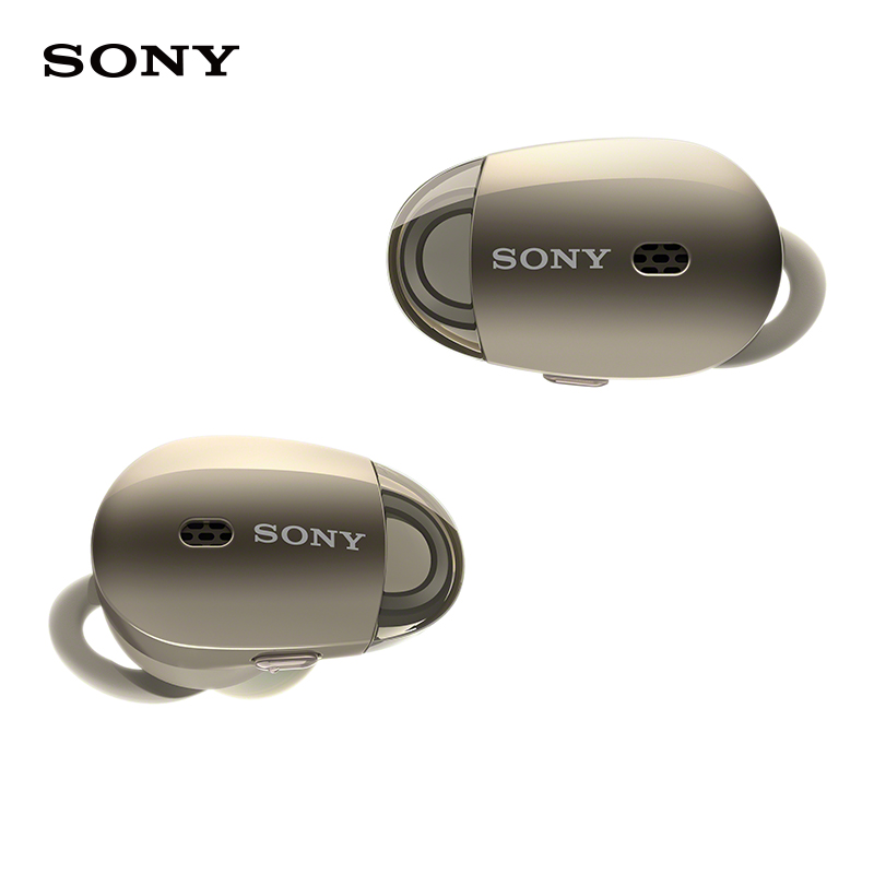 SONY/索尼WF-1000X无线蓝牙耳机 真无线降噪豆 气压降噪 分离式入耳商务运动通话耳机 金色