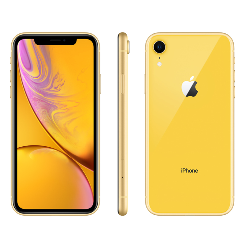 Apple/苹果XR手机 全网通4G智能手机 双卡双待 全面屏游戏手机 港版iphoneXR 128GB 黄色