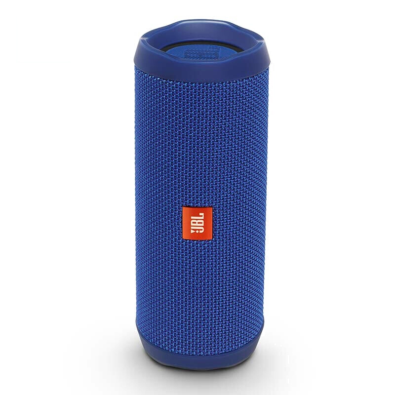 JBL/Flip4 音乐万花筒4蓝牙音箱 重低音无线音响 防水设计 支持多台串联 超长续航 动感蓝