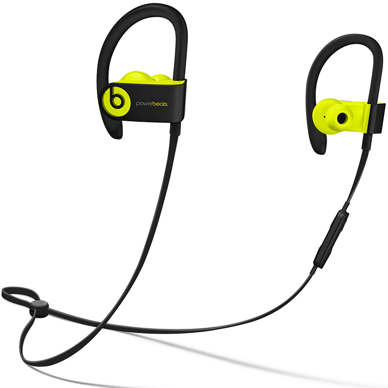 BEATS/Beats Powerbeats3 Wireless无线运动蓝牙耳机 入耳式后挂式耳机 苹果安卓通用 荧光黄