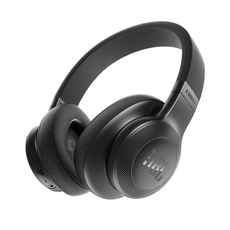 JBL/E55BT 头戴式蓝牙无线耳机 可折叠式游戏耳机耳麦 hifi重低音蓝牙耳机 苹果安卓通用 黑色