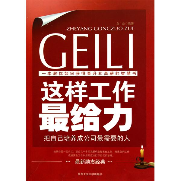 【正版二手】这样工作最给力