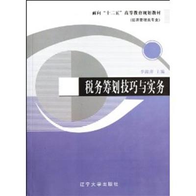 [正版二手]税务筹划技巧与实务