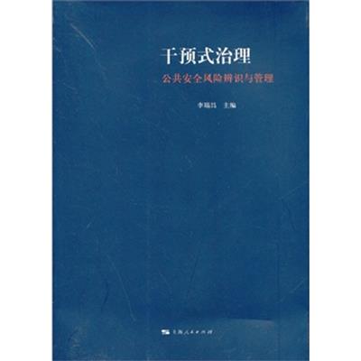 【正版二手】干预式治理:公共安全风险辨识与管理