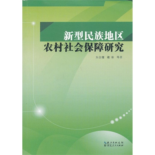 [正版二手]新型民族地区农村社会保障研究