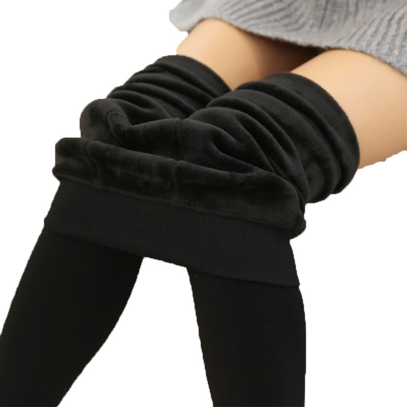 打底裤女士春秋冬季加绒加厚显瘦外穿保暖裤高腰踩脚薄款韩版百搭