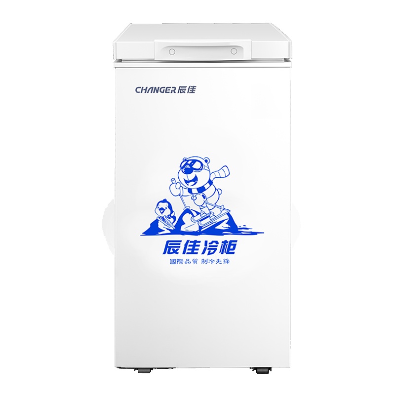 辰佳 (Changer)BC/BD(W)-70 70升小冰柜冷柜家用立式单门冷冻柜冷藏柜 白色