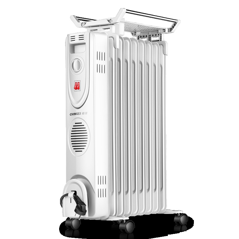 辰佳 (Changer)C45-9-1500W 家用取暖器办公室取暖器电暖气暖风电热油汀无光取暖
