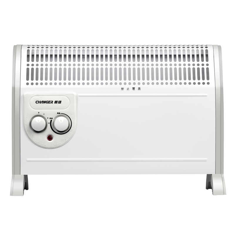 辰佳 (Changer )N16-2000W 家用对流电暖器暖风机壁挂取暖器电暖炉节能静音省电 灰白色