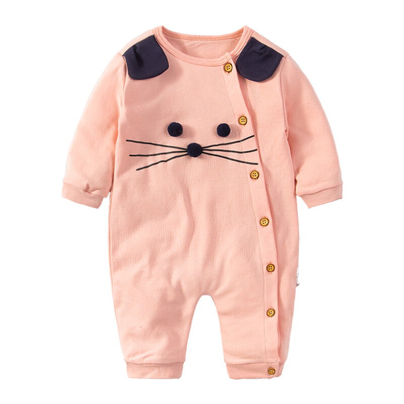 婴儿连体衣服初生女宝宝新生儿0纯棉1岁3个月6春秋夏装满月12套装