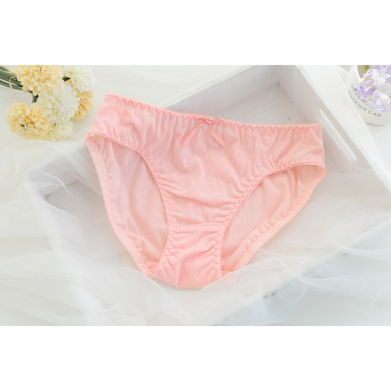夏季粉色可爱女日系文胸无钢圈薄款聚拢学生高中少女内衣内裤套装白色