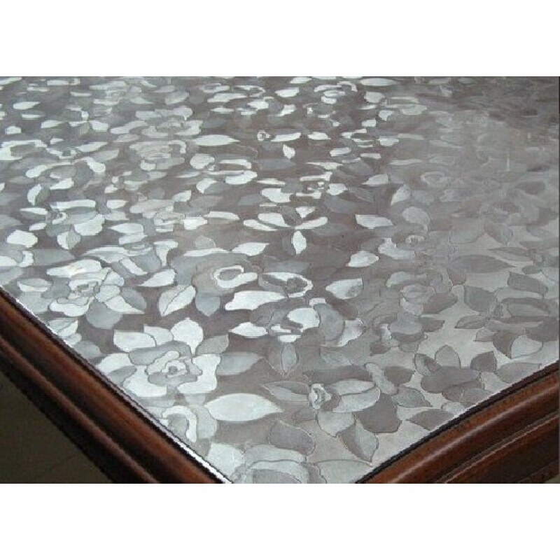 软质玻璃透明桌布精品整卷价PVC桌布磨砂加厚防水防烫