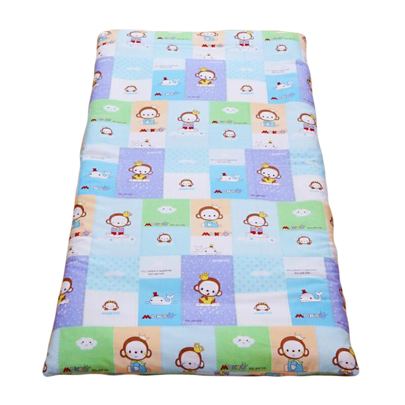 幼儿园垫被套床垫套换洗垫小孩褥子套宝宝被套儿童棉垫子套粉色小鸡宝宝垫子套