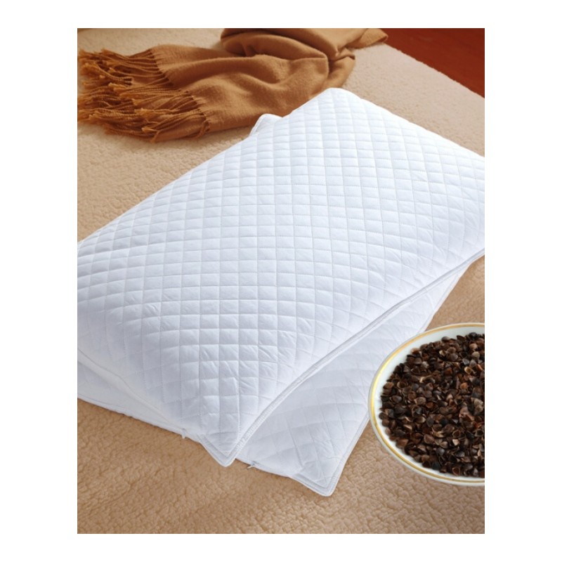 艺被荞麦枕头荞麦枕荞麦皮枕枕芯护颈枕荞麦壳枕头