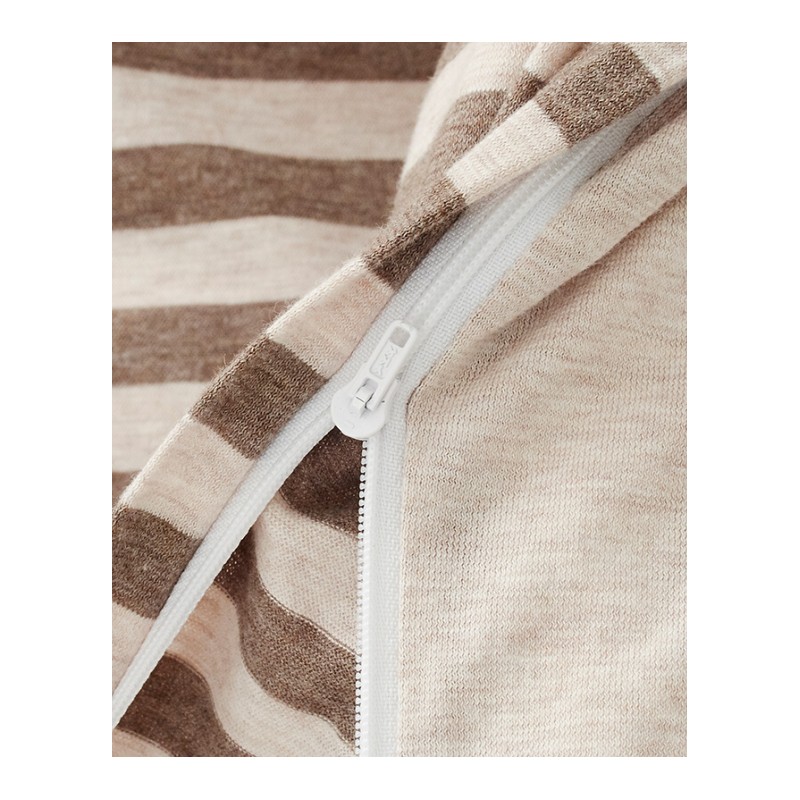 天竺棉被套单件棉秋冬1.5/1.8m2米床针织条纹被罩宿舍棉布