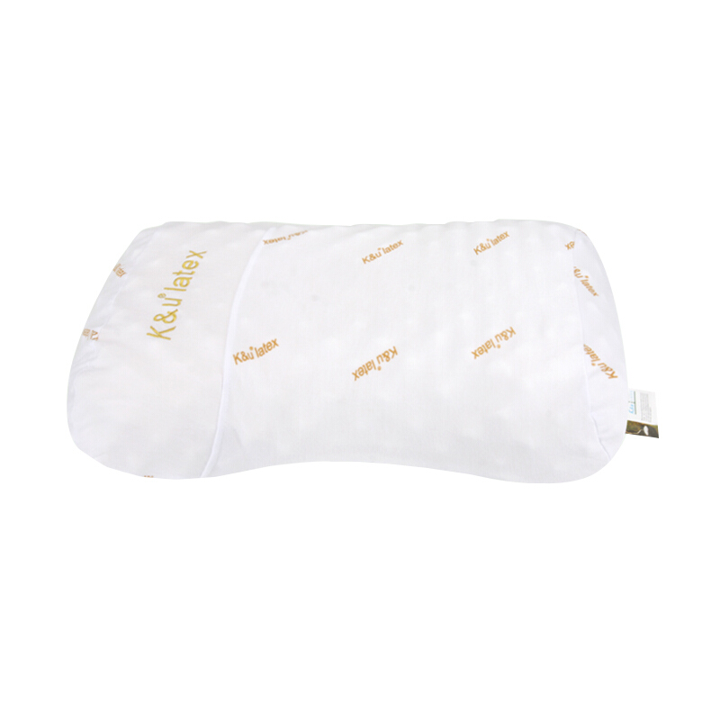 KU泰国天然乳胶枕头原装进口橡胶枕记忆枕芯护颈椎枕头