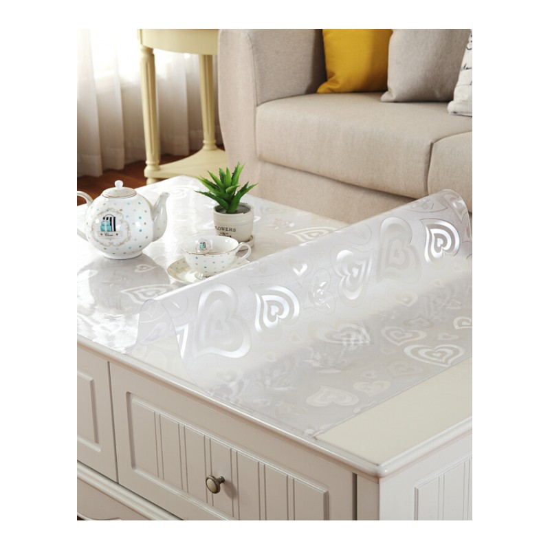 pvc桌布防水防烫防油软玻璃透明餐桌垫胶垫茶几垫加厚桌面保护膜