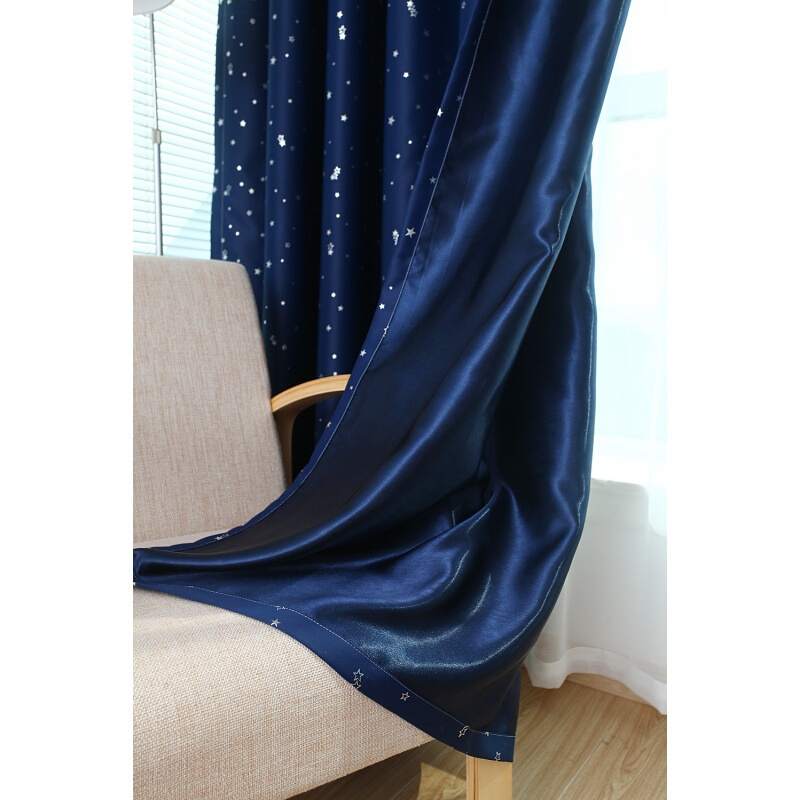 定制遮光成品窗帘卧室遮光窗帘遮光布料客厅加厚遮阳布短帘窗帘