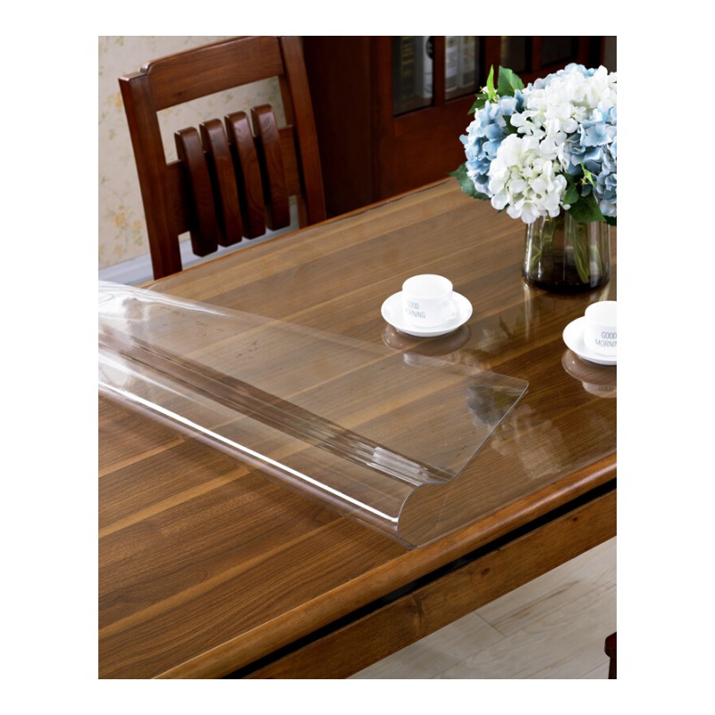 定制加厚pvc防水桌布免洗防烫软玻璃餐桌垫茶几垫台布磨砂水晶板
