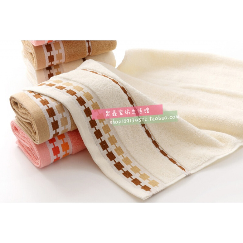 毛巾纯棉洗脸家用柔软手巾加厚吸水回礼批蘑菇蓝色33x73cm(拍下5条发货  一条不发)