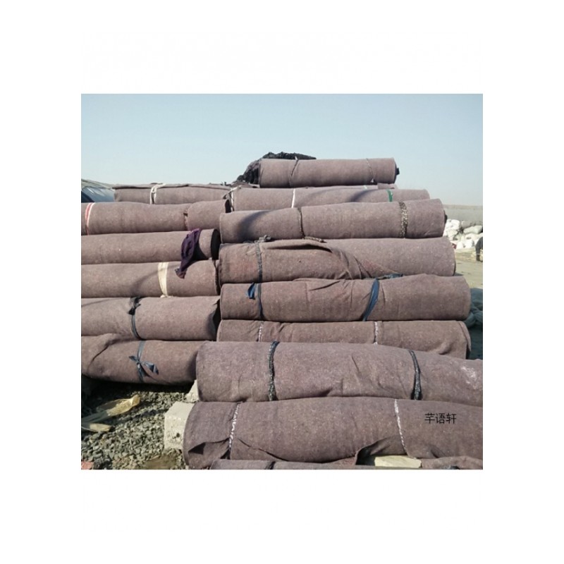 土工布包装毯公路养护毯装修包家具毛毯温室大棚保温被毡防寒毡