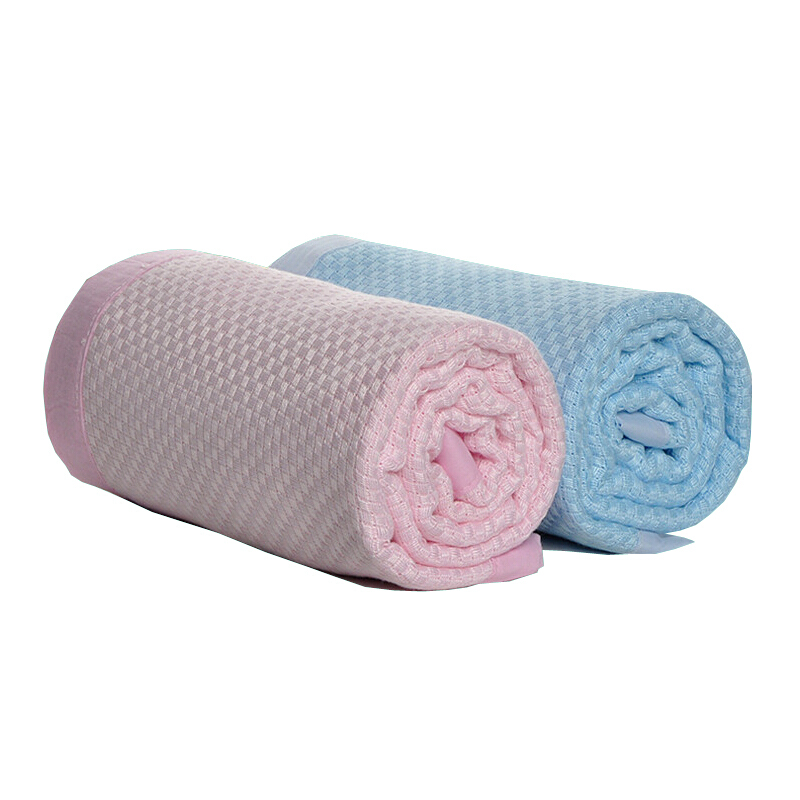 婴儿冰丝毯子竹纤维盖毯夏季宝宝空被儿夏凉被透气毛巾被薄