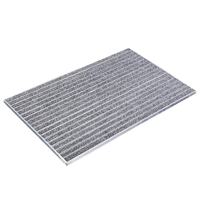防尘地毯酒店脚垫进不锈钢家用垫商用除尘定制垫子灰色商用壁厚2.0毫米(高度2厘米)