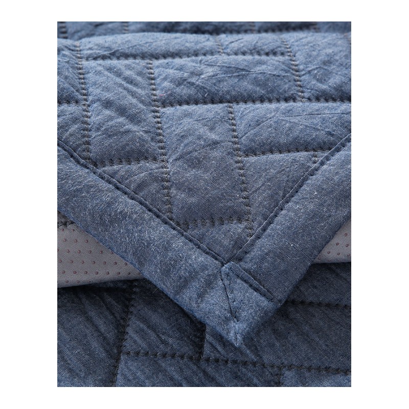 纯色北欧沙坐垫纯棉布防滑现代简约四季全棉沙垫套巾