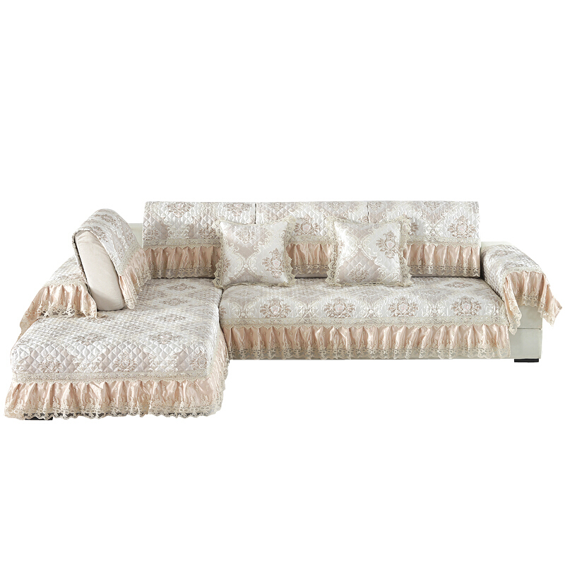 欧式沙垫四季通用防滑布艺坐垫简约现代沙套全包套巾全盖