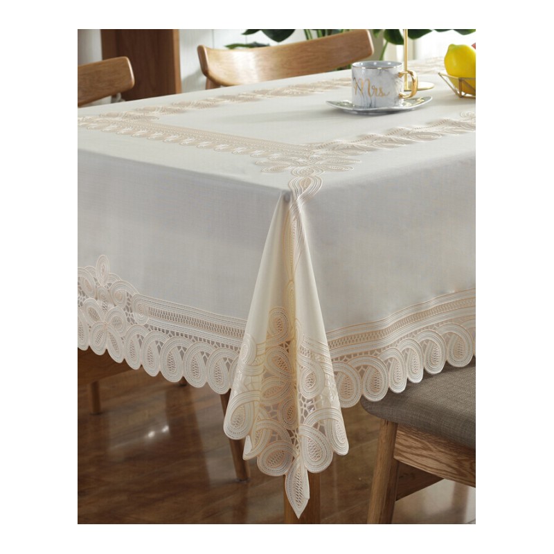 PVC餐桌软质玻璃桌布免洗防水茶几垫台布防油桌垫蓝色牡丹135*180cm