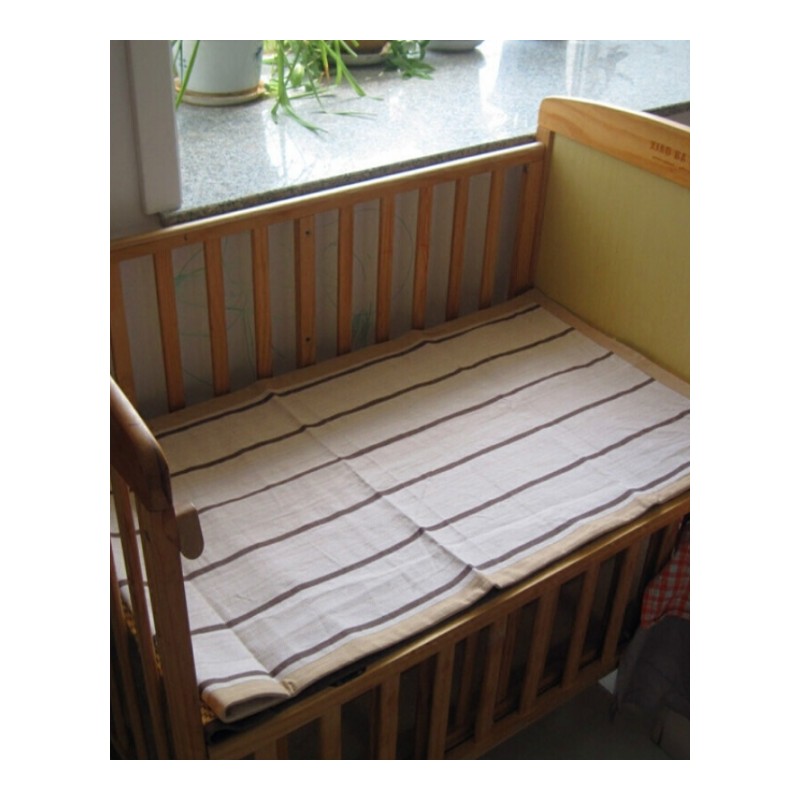 农家嫂老粗布宝宝凉席精梳加厚加密粗布床单婴儿床用空席