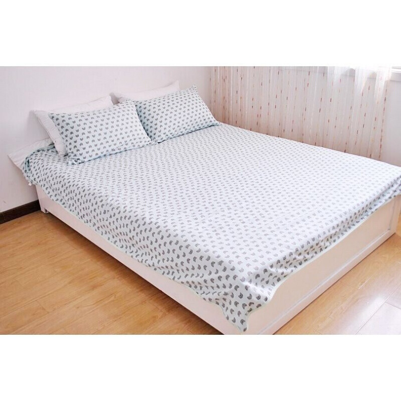 睡单针织棉纯棉天竺棉床单单件1.5米床被单单件夏季床单