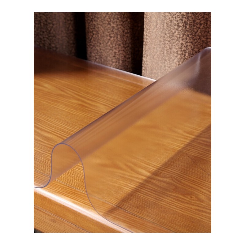 PVC软玻璃防水电视柜桌布鞋柜床头柜透明餐桌垫茶几垫磨砂水晶板