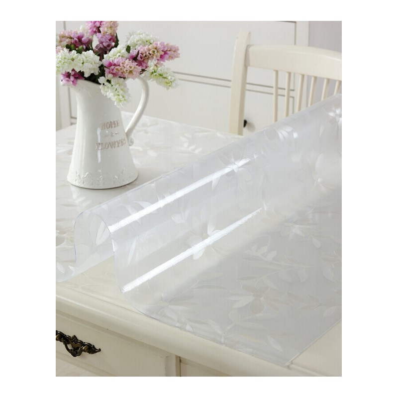 PVC餐桌布防水防油防烫塑料台布茶几桌垫胶垫透明磨砂加厚软玻璃