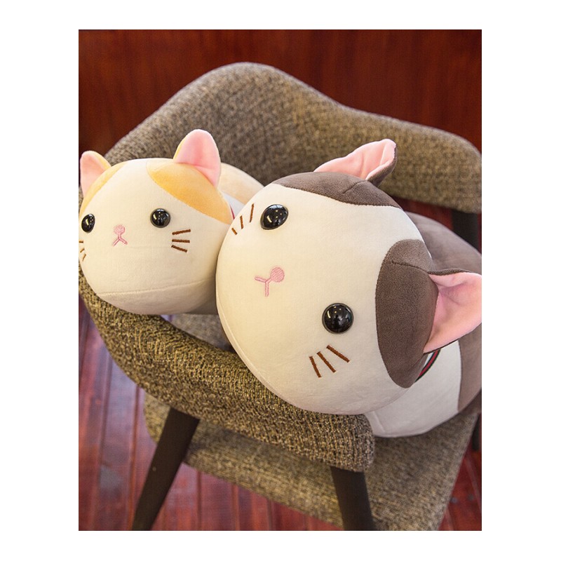 可爱猫咪毛绒玩具小猫抱枕大号公仔玩偶创意猫靠垫小女孩生日