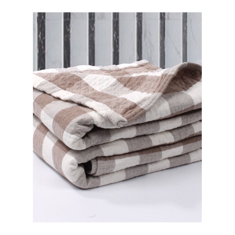 毛巾被毯纯棉加厚纱布水洗棉单人双人床单可铺可盖