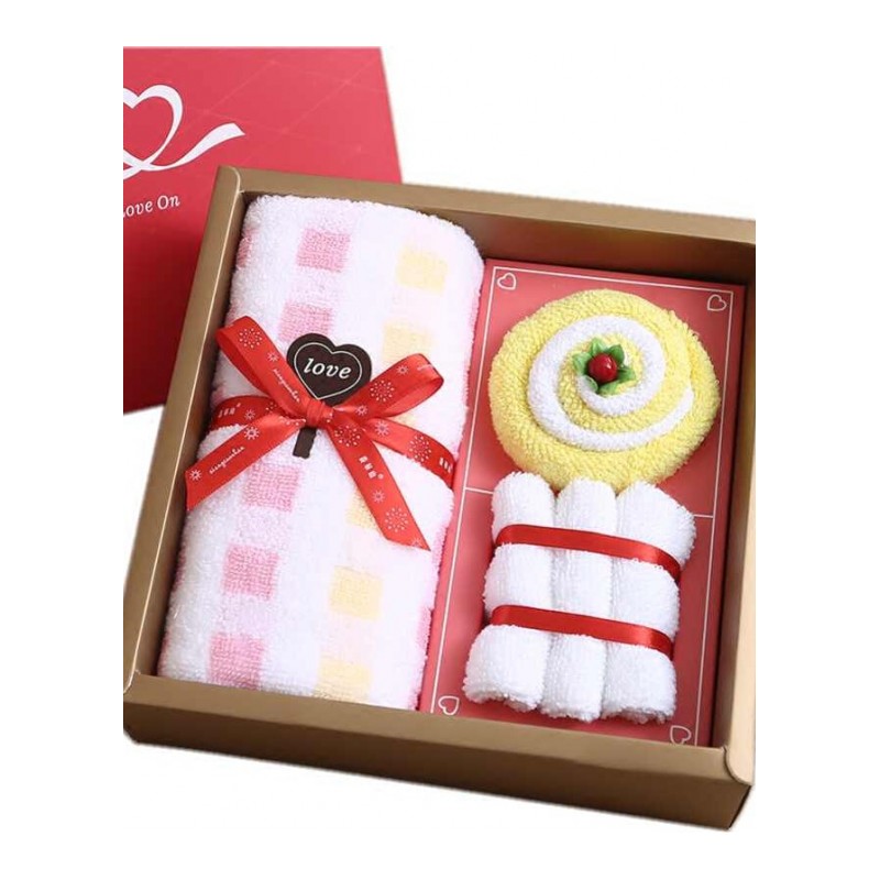 中秋节创意实用毛巾礼盒公司定制小礼品送员工客户活动礼品