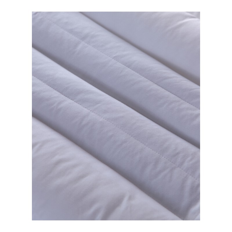 罗卡芙家纺 白色单人枕芯 决明子枕 高承托力枕头纤维枕 单个装