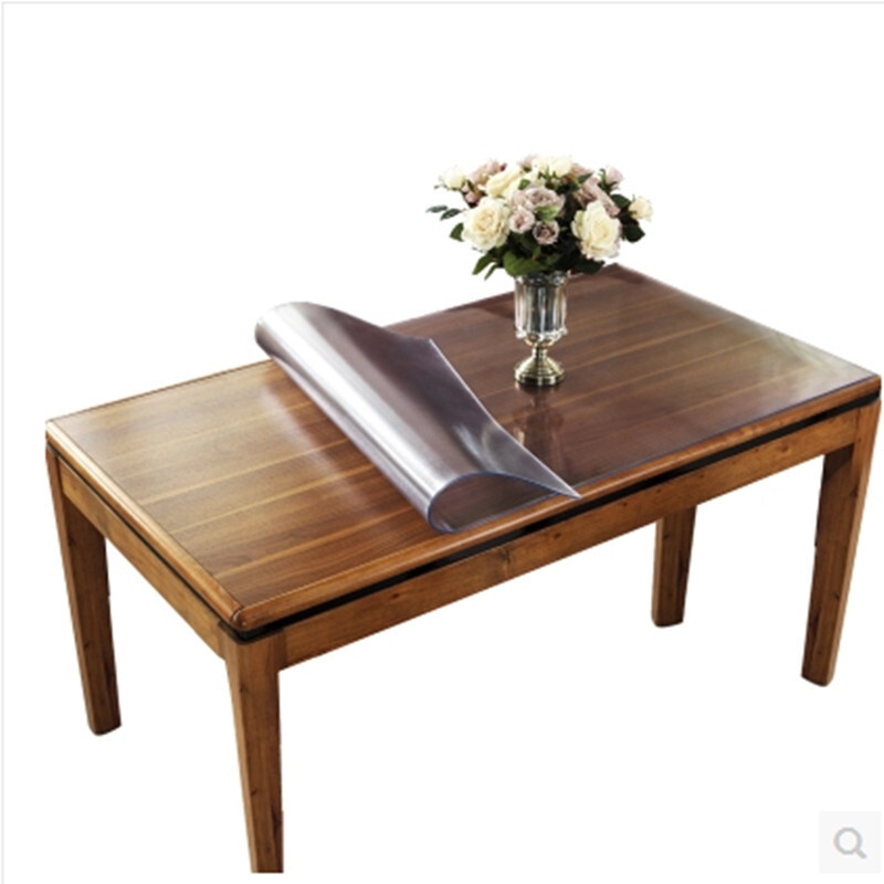 软玻璃桌布防水防烫透明加厚5mm胶垫茶几垫餐桌垫塑料无味水晶板